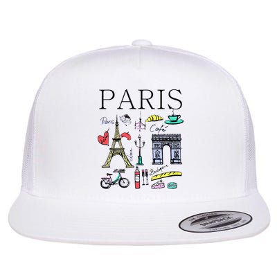 Paris Woman Woman Paris Tee Flatbill Hat
