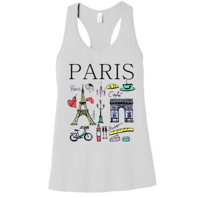 Paris Woman Woman Paris Tee Women's Racerback Tank