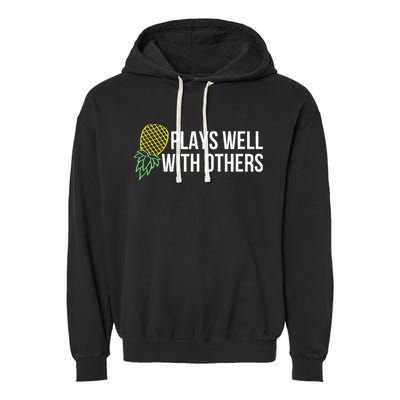 Plays Well With Others Swingers Garment-Dyed Fleece Hoodie