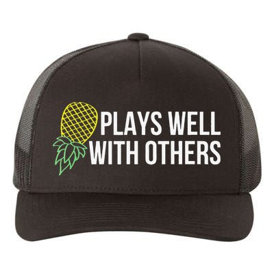 Plays Well With Others Swingers Yupoong Adult 5-Panel Trucker Hat