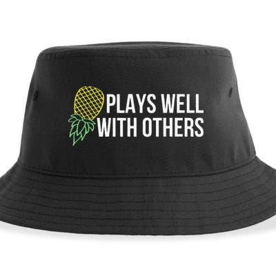 Plays Well With Others Swingers Sustainable Bucket Hat