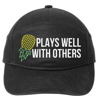 Plays Well With Others Swingers 7-Panel Snapback Hat