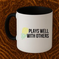 Plays Well With Others Swingers Mug