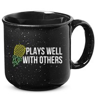 Plays Well With Others Swingers 15oz Campfire Ceramic Mug