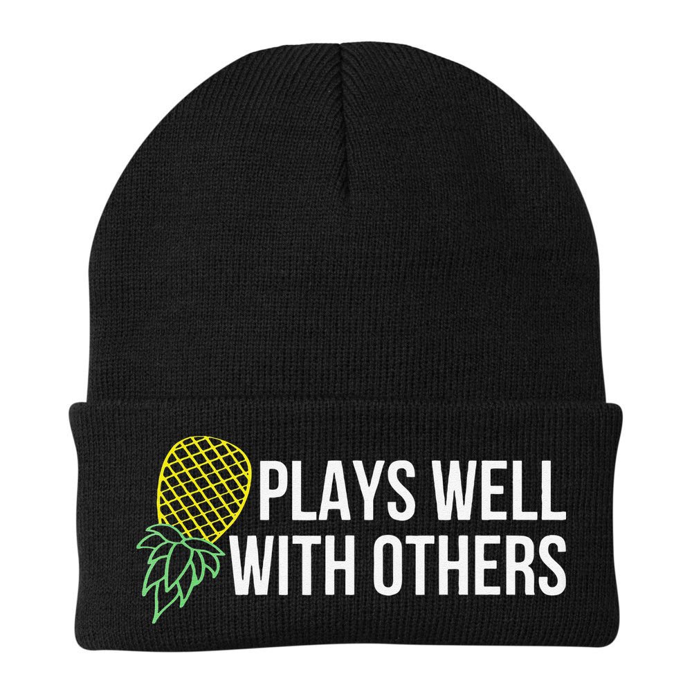 Plays Well With Others Swingers Beanie
