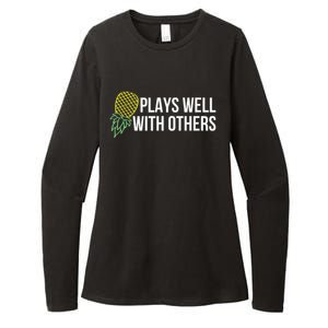 Plays Well With Others Swingers Womens CVC Long Sleeve Shirt