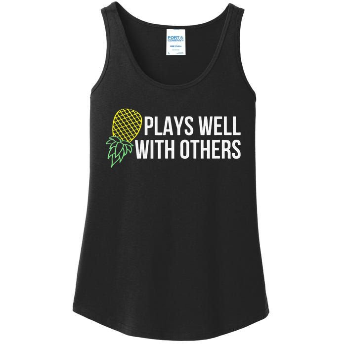 Plays Well With Others Swingers Ladies Essential Tank