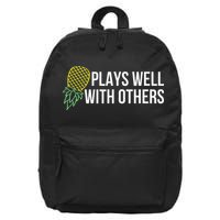 Plays Well With Others Swingers 16 in Basic Backpack