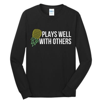 Plays Well With Others Swingers Tall Long Sleeve T-Shirt