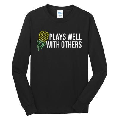 Plays Well With Others Swingers Tall Long Sleeve T-Shirt