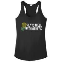 Plays Well With Others Swingers Ladies PosiCharge Competitor Racerback Tank