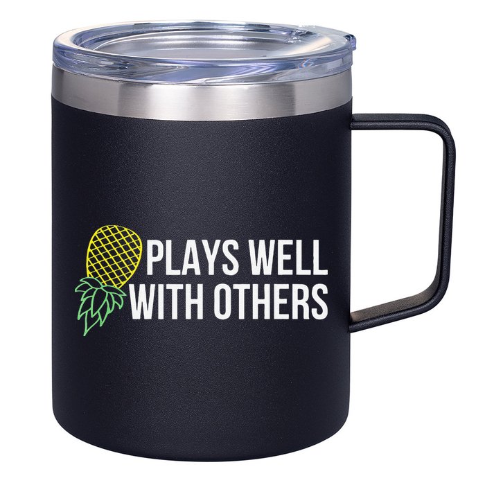 Plays Well With Others Swingers 12oz Stainless Steel Coffee Mug