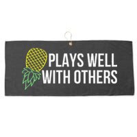 Plays Well With Others Swingers Large Microfiber Waffle Golf Towel