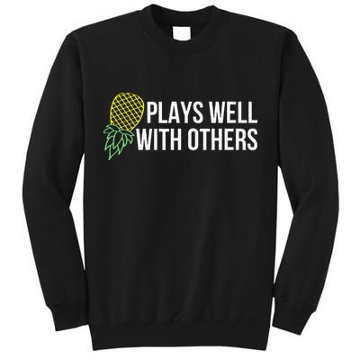 Plays Well With Others Swingers Tall Sweatshirt
