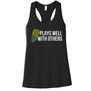 Plays Well With Others Swingers Women's Racerback Tank