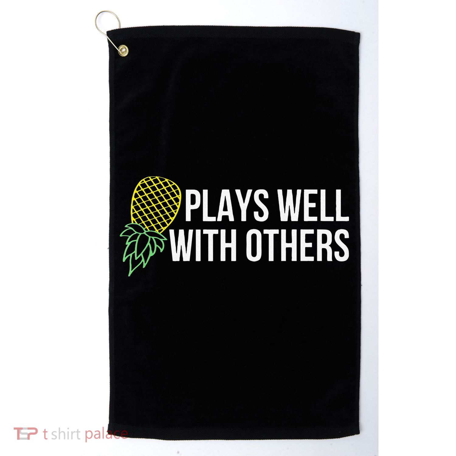 Plays Well With Others Swingers Golf Towel