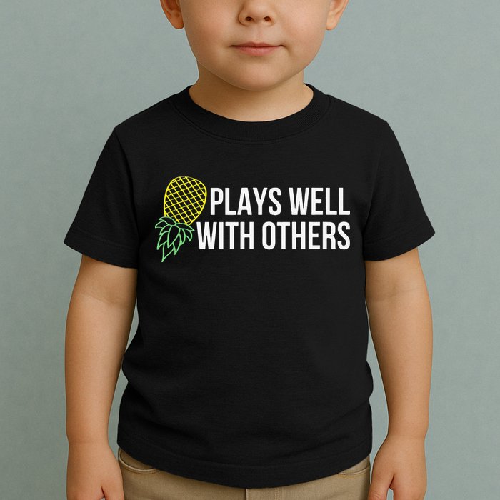 Plays Well With Others Swingers Toddler T-Shirt