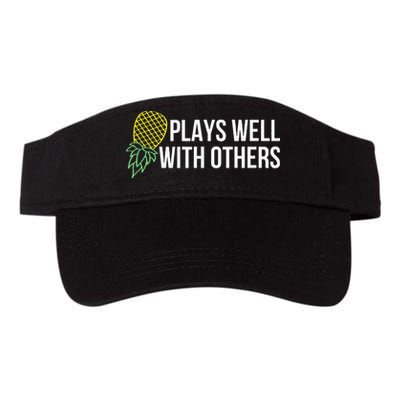 Plays Well With Others Swingers Visor