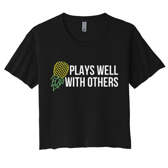 Plays Well With Others Swingers Crop Top