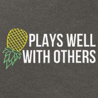 Plays Well With Others Swingers Cotton Canvas Backpack