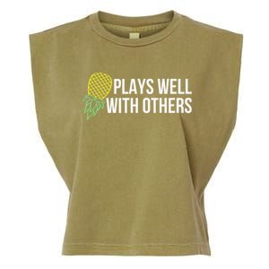 Plays Well With Others Swingers Garment-Dyed Women's Muscle Tee