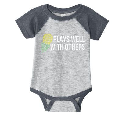 Plays Well With Others Swingers Infant Baby Jersey Bodysuit