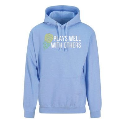 Plays Well With Others Swingers Unisex Surf Hoodie