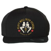 Plays Well With Others Swinger Couples Upside Down Pineapple Wool Snapback Cap