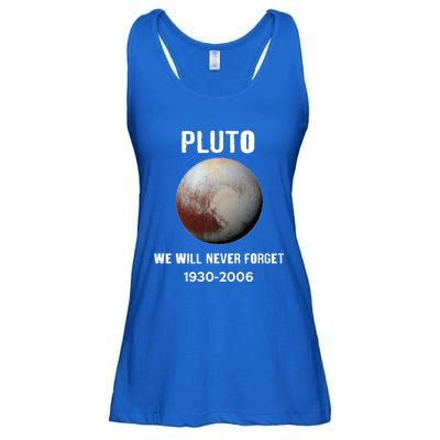 Pluto We Will Never Forget Gift Ladies Essential Flowy Tank