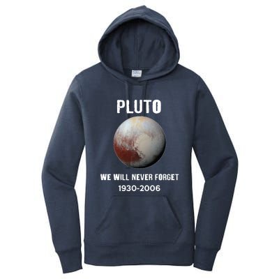 Pluto We Will Never Forget Gift Women's Pullover Hoodie