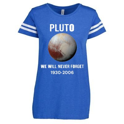 Pluto We Will Never Forget Gift Enza Ladies Jersey Football T-Shirt