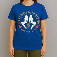 Plays Well With Others Swinger Couples Upside Down Pineapple Gift T-Shirt