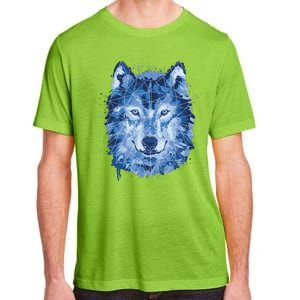 Polygon Wolf Wild Animal Adult ChromaSoft Performance T-Shirt