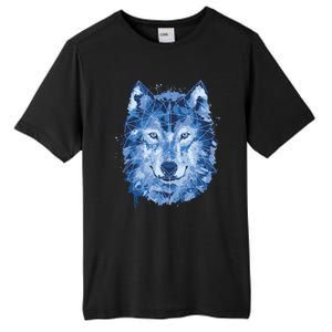 Polygon Wolf Wild Animal Tall Fusion ChromaSoft Performance T-Shirt