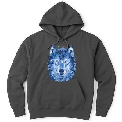 Polygon Wolf Wild Animal Hoodie