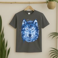 Polygon Wolf Wild Animal T-Shirt