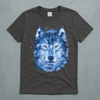 Polygon Wolf Wild Animal T-Shirt