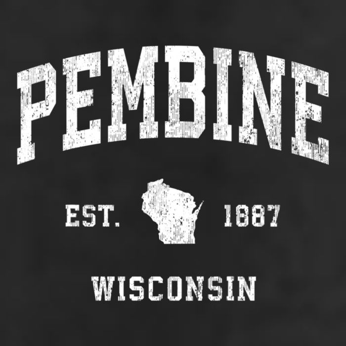 Pembine Wisconsin Wi Vintage Athletic Sports Hat