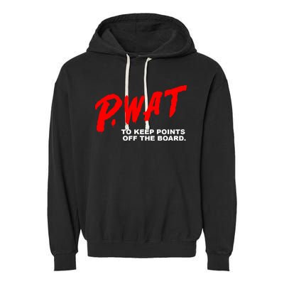 Peyton Watson Wearing P.Wat Too Keep Points Off The Board Garment-Dyed Fleece Hoodie