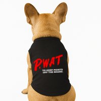 Peyton Watson Wearing P.Wat Too Keep Points Off The Board Doggie Tank