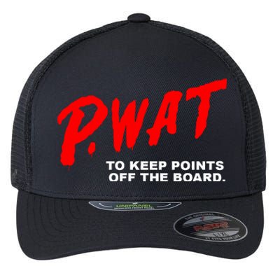 Peyton Watson Wearing P.Wat Too Keep Points Off The Board Flexfit Unipanel Trucker Cap