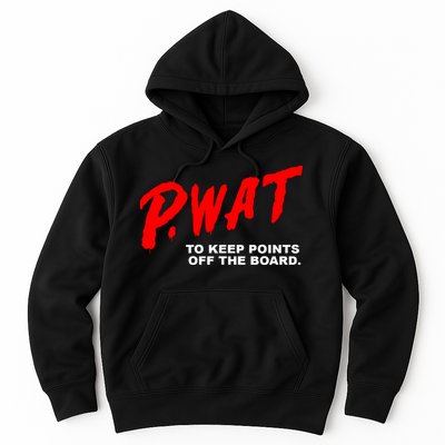 Peyton Watson Wearing P.Wat Too Keep Points Off The Board Hoodie