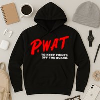 Peyton Watson Wearing P.Wat Too Keep Points Off The Board Hoodie