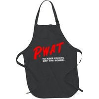 Peyton Watson Wearing P.Wat Too Keep Points Off The Board Apron