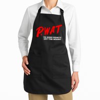 Peyton Watson Wearing P.Wat Too Keep Points Off The Board Apron