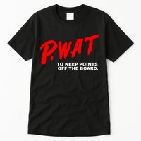 Peyton Watson Wearing P.Wat Too Keep Points Off The Board Tall T-Shirt