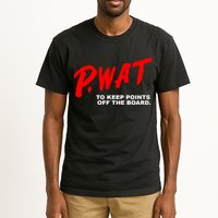 Peyton Watson Wearing P.Wat Too Keep Points Off The Board Tall T-Shirt