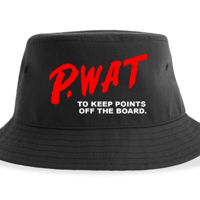 Peyton Watson Wearing P.Wat Too Keep Points Off The Board Sustainable Bucket Hat
