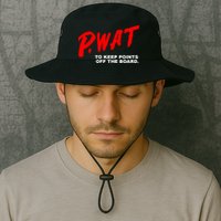 Peyton Watson Wearing P.Wat Too Keep Points Off The Board Bucket Hat