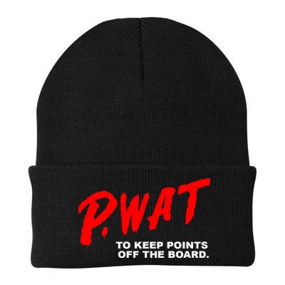Peyton Watson Wearing P.Wat Too Keep Points Off The Board Beanie